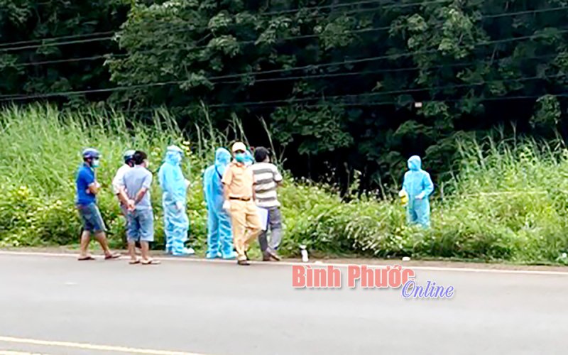 Lộc Ninh: Một thanh niên tử vong bên QL13 