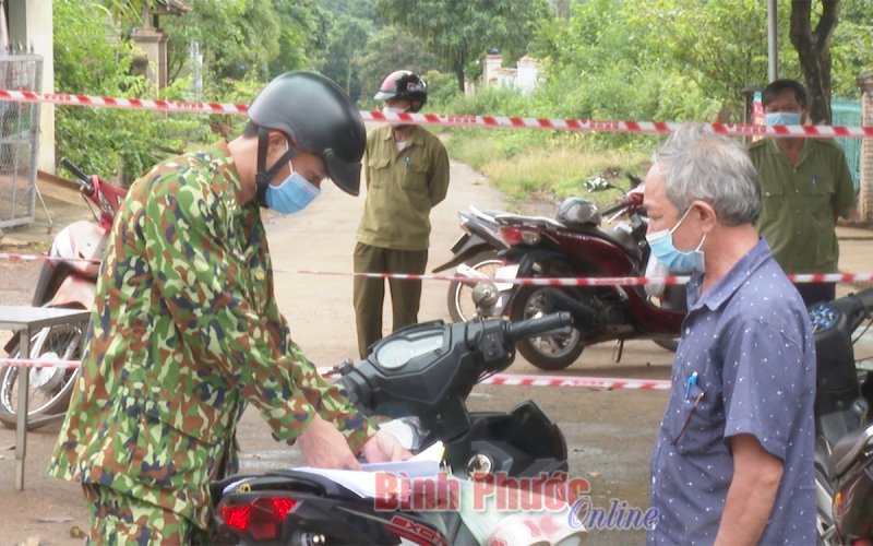 Lộc Thành siết chặt các biện pháp phòng, chống dịch