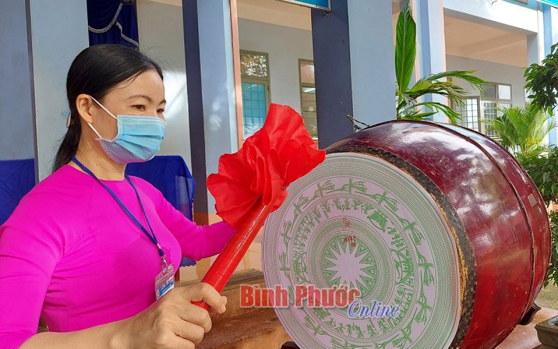 Năm học 2021-2022, Bình Long có 10.091 học sinh từ mầm non đến THCS