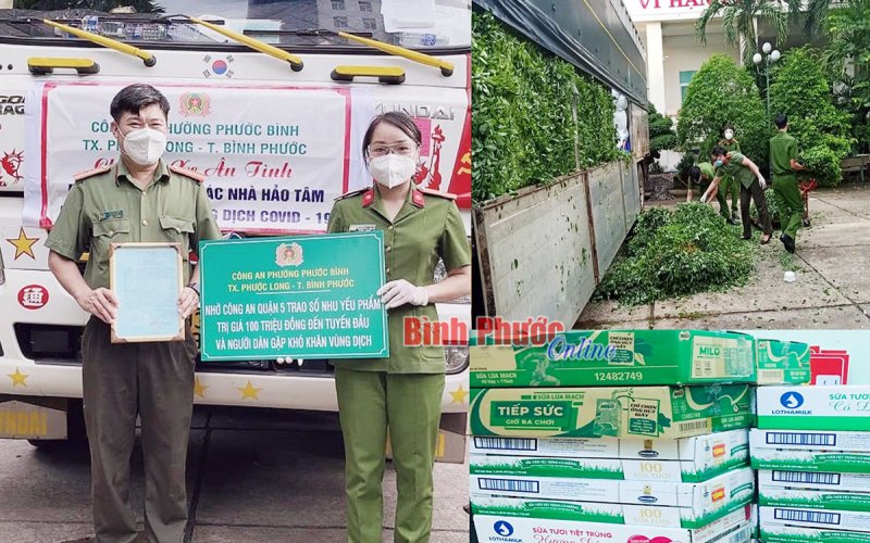 Thắm tình người chiến sĩ công an nhân dân