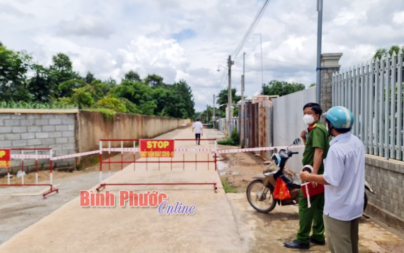 Thị trấn Tân Phú giãn cách xã hội theo Chỉ thị 16 trong 7 ngày