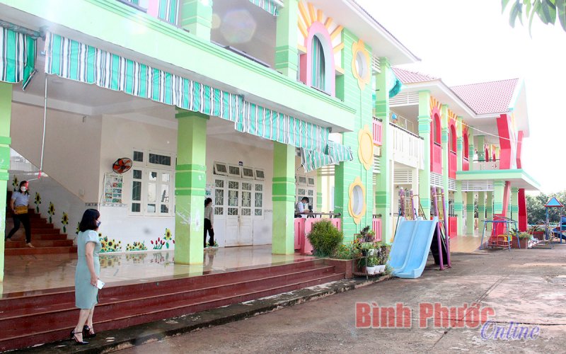Trường chuẩn quốc gia - thành quả từ nông thôn mới