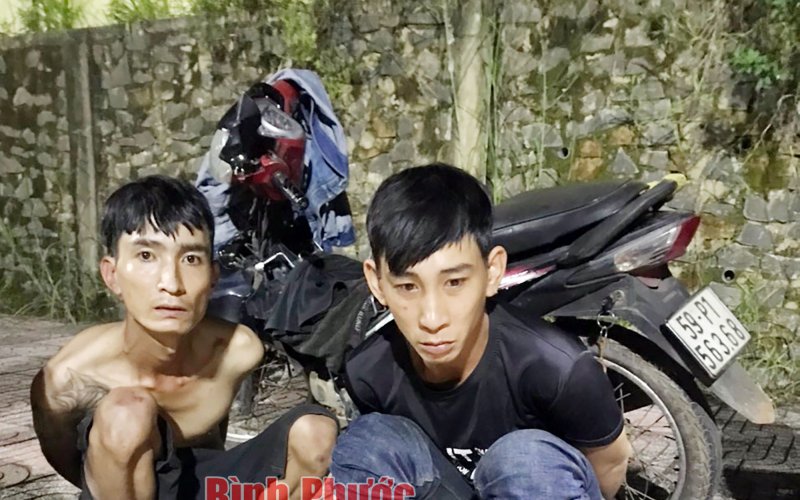 Bình Phước: Bắt 2 đối tượng tàng trữ trái phép chất ma túy