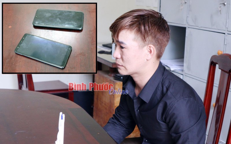 Bình Phước: Bắt nhanh thanh niên trộm 2 điện thoại tại TP. Đồng Xoài