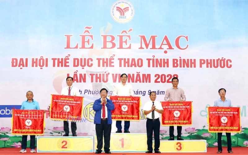 Đại hội Thể dục thể thao tỉnh Bình Phước lần thứ VI thành công tốt đẹp
