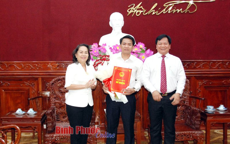 Bình Phước: Ông Mai Xuân Tuân được bổ nhiệm giữ chức Phó giám đốc Sở Lao động - Thương binh và Xã hội