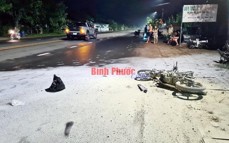 Bình Phước: Tai nạn giao thông, 2 người tử vong
