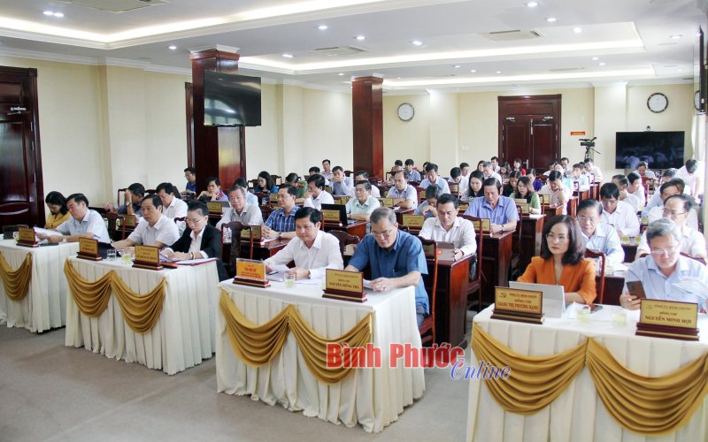 Bình Phước: Tăng cường kiểm tra, giám sát trong Đảng và công tác nội chính