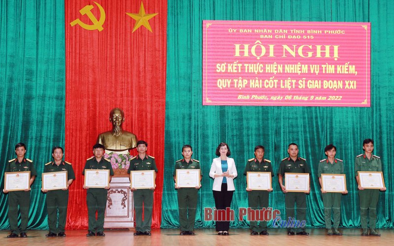 Bình Phước: Tăng cường ứng dụng công nghệ thông tin trong quản lý và tìm kiếm hài cốt liệt sĩ