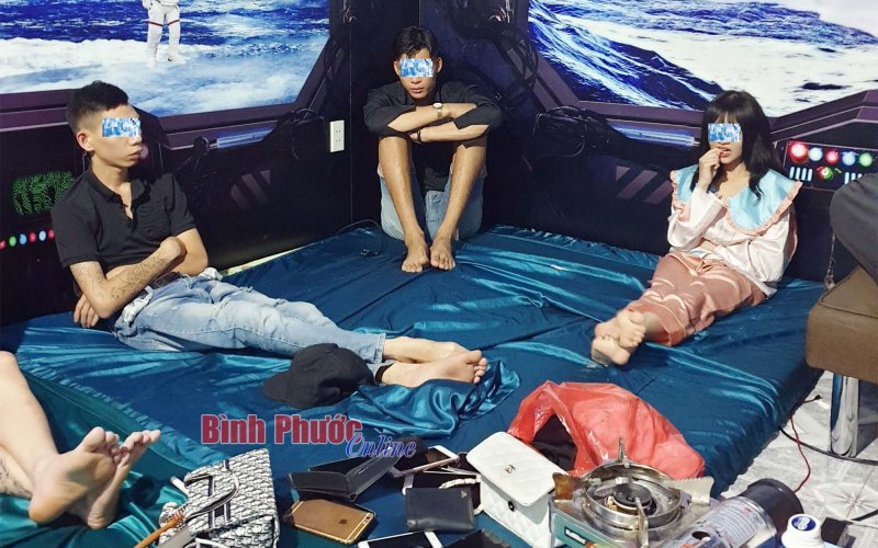 Bình Phước triệt phá tụ điểm ma túy dạng khay