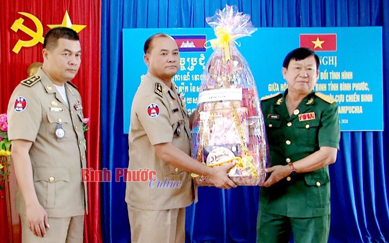 Cựu chiến binh Bình Phước tăng cường đối ngoại nhân dân