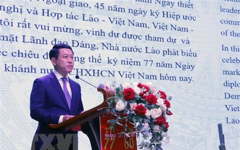 Đóng góp của ngành ngoại giao cho mối quan hệ Việt Nam-Lào