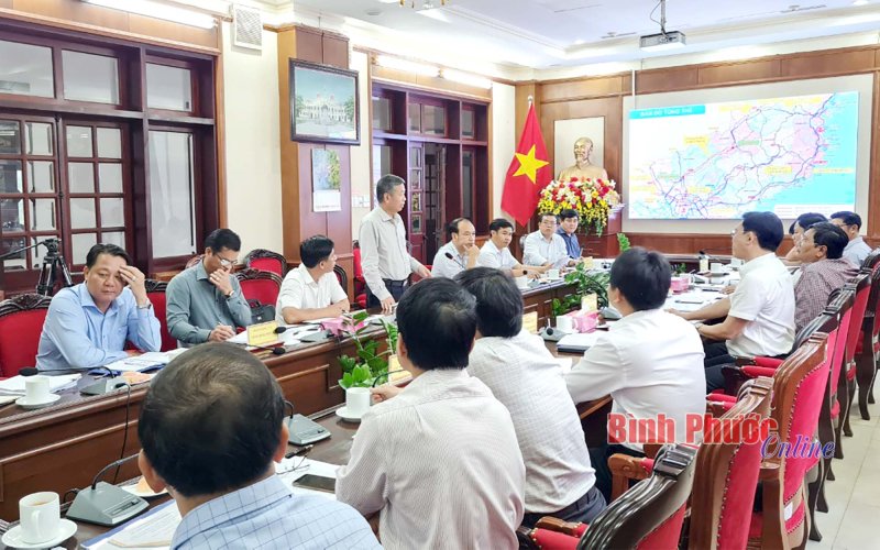 Lãnh đạo 2 tỉnh Đắk Nông, Bình Phước họp bàn về dự án cao tốc đoạn Gia Nghĩa - Chơn Thành 