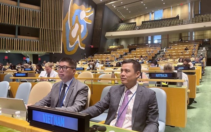 Thông qua Nghị quyết do Việt Nam đồng chủ trì về phòng chống dịch bệnh