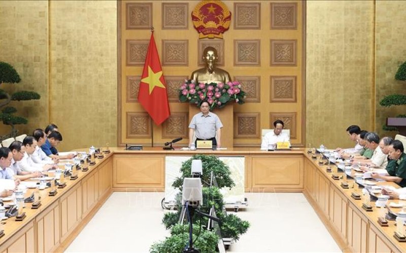 Thủ tướng Phạm Minh Chính chủ trì họp khẩn về phòng, chống bão số 4