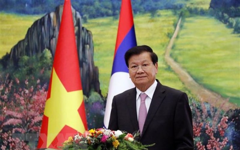 Tổng Bí thư, Chủ tịch nước Lào nhắn nhủ tới thế hệ trẻ Việt Nam và Lào