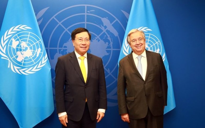 Tổng Thư ký Guterres: LHQ sẽ hỗ trợ ưu tiên phát triển của Việt Nam