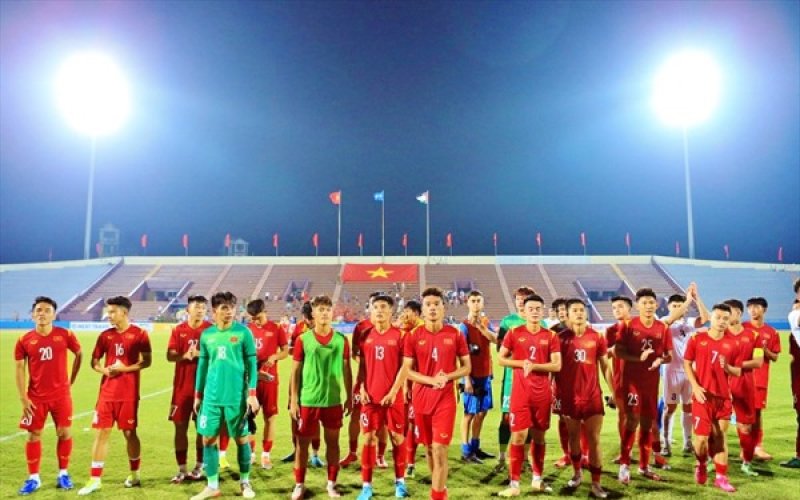 Vòng loại VCK U20 châu Á 2023: Đội tuyển Việt Nam thắng đậm Timor Leste