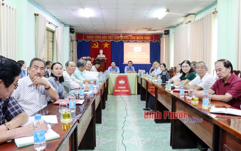 Xây dựng tổ chức hội người cao tuổi ngày càng uy tín, hoạt động hiệu quả