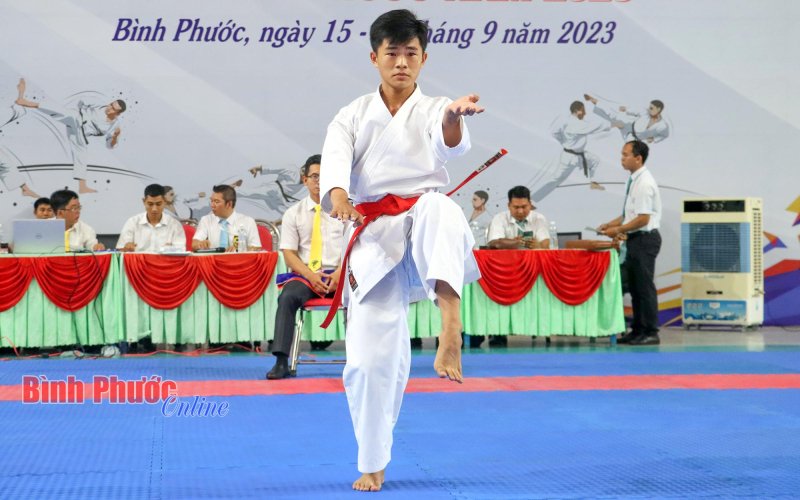 160 vận động viên tham gia giải vô địch Karate các lứa tuổi