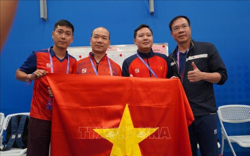 ASIAD 2023: Thể thao Việt Nam có tấm HCB đầu tiên