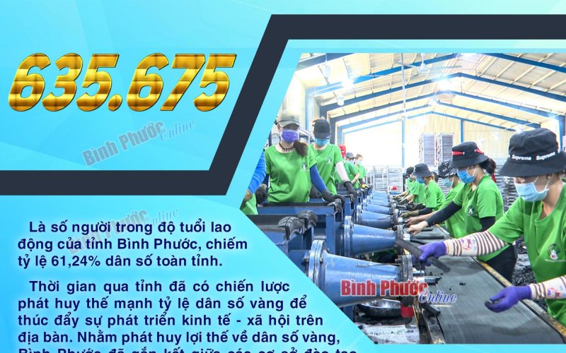 Bình Phước có hơn 600 ngàn người trong độ tuổi lao động