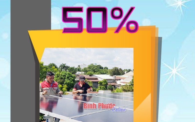 Bình Phước: Phấn đấu đến 2030, 50% tòa nhà công sở và nhà dân sử dụng điện mặt trời