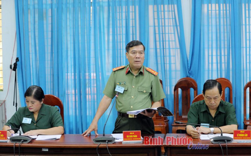 Bình Phước tổ chức hội nghị trong triển khai diễn tập khu vực phòng thủ tỉnh năm 2023