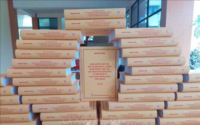 Cuốn sách của Tổng Bí thư Nguyễn Phú Trọng: Củng cố niềm tin vào Đảng, vào chế độ