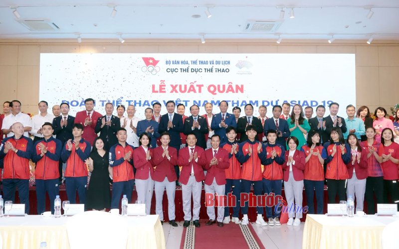 Đoàn thể thao Việt Nam xuất quân lên đường dự Asian Games 19