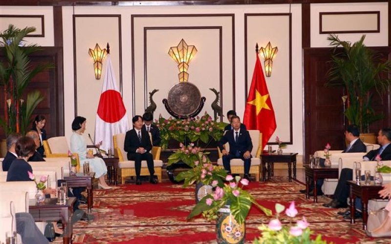 Hoàng Thái tử Nhật Bản và Công nương thăm thành phố Đà Nẵng