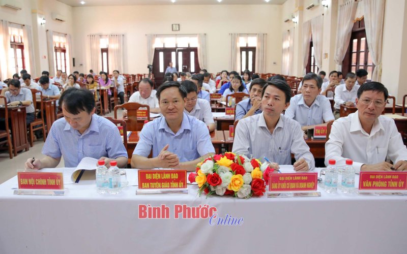 Hội nghị chuyên đề công tác phát triển đảng viên trong học sinh, sinh viên