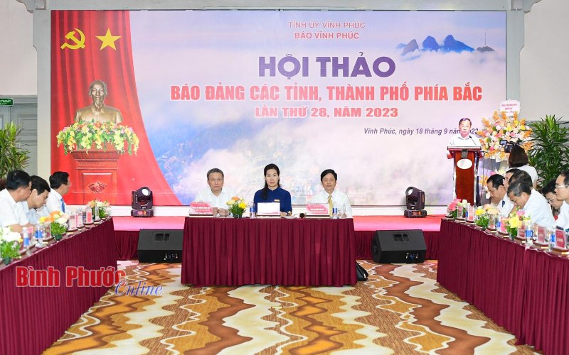 Hội thảo báo Đảng các tỉnh, thành phố phía Bắc lần thứ 28, năm 2023