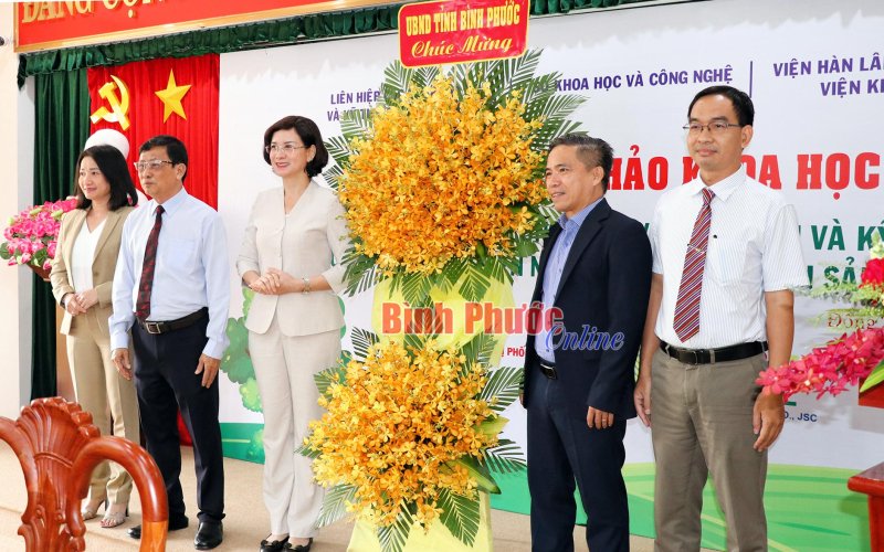 Hội thảo khoa học giải pháp ứng dụng kỹ thuật, công nghệ tiên tiến nâng cao giá trị sản phẩm nông nghiệp