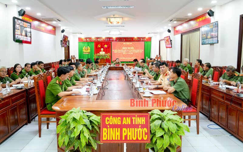 Nâng cao chất lượng, hiệu quả toàn diện các mặt công tác công an