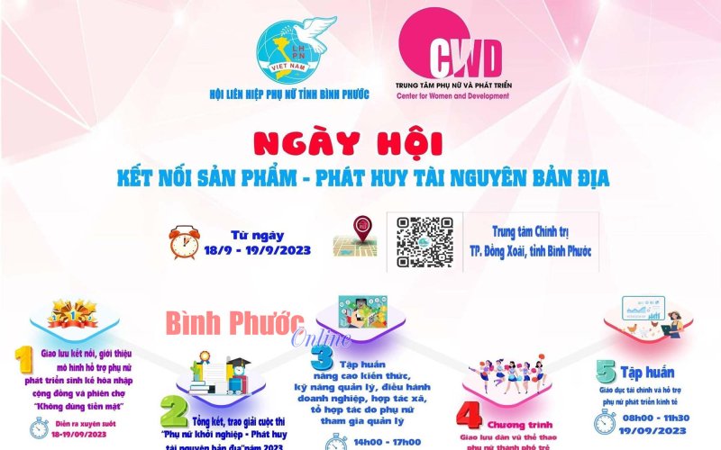 Ngày hội 'Kết nối sản phẩm - Phát huy tài nguyên bản địa' sẽ diễn ra từ ngày 18-9