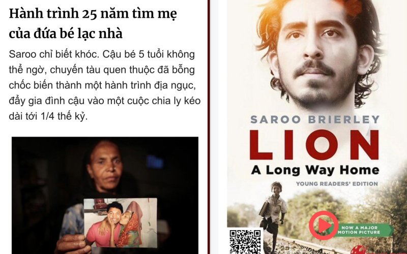 Nhớ chuyện tìm mẹ sau 25 năm nhân sinh nhật 25 của Google