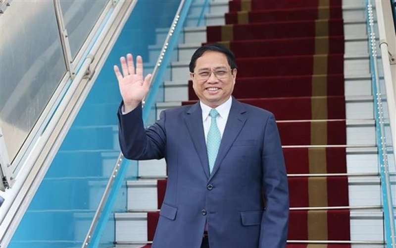 Thủ tướng Phạm Minh Chính lên đường dự Hội nghị Cấp cao ASEAN 43