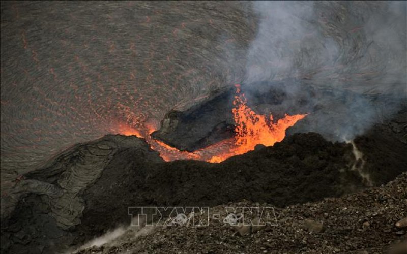 Núi lửa Kilauea tại Hawaii phun trào trở lại sau 3 tháng
