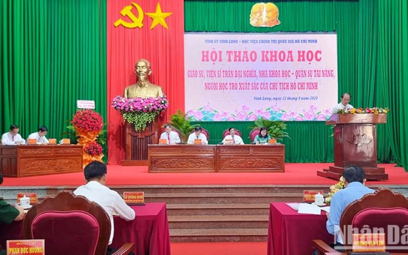 Vĩnh Long tổ chức hội thảo khoa học về Giáo sư, Viện sĩ Trần Đại Nghĩa