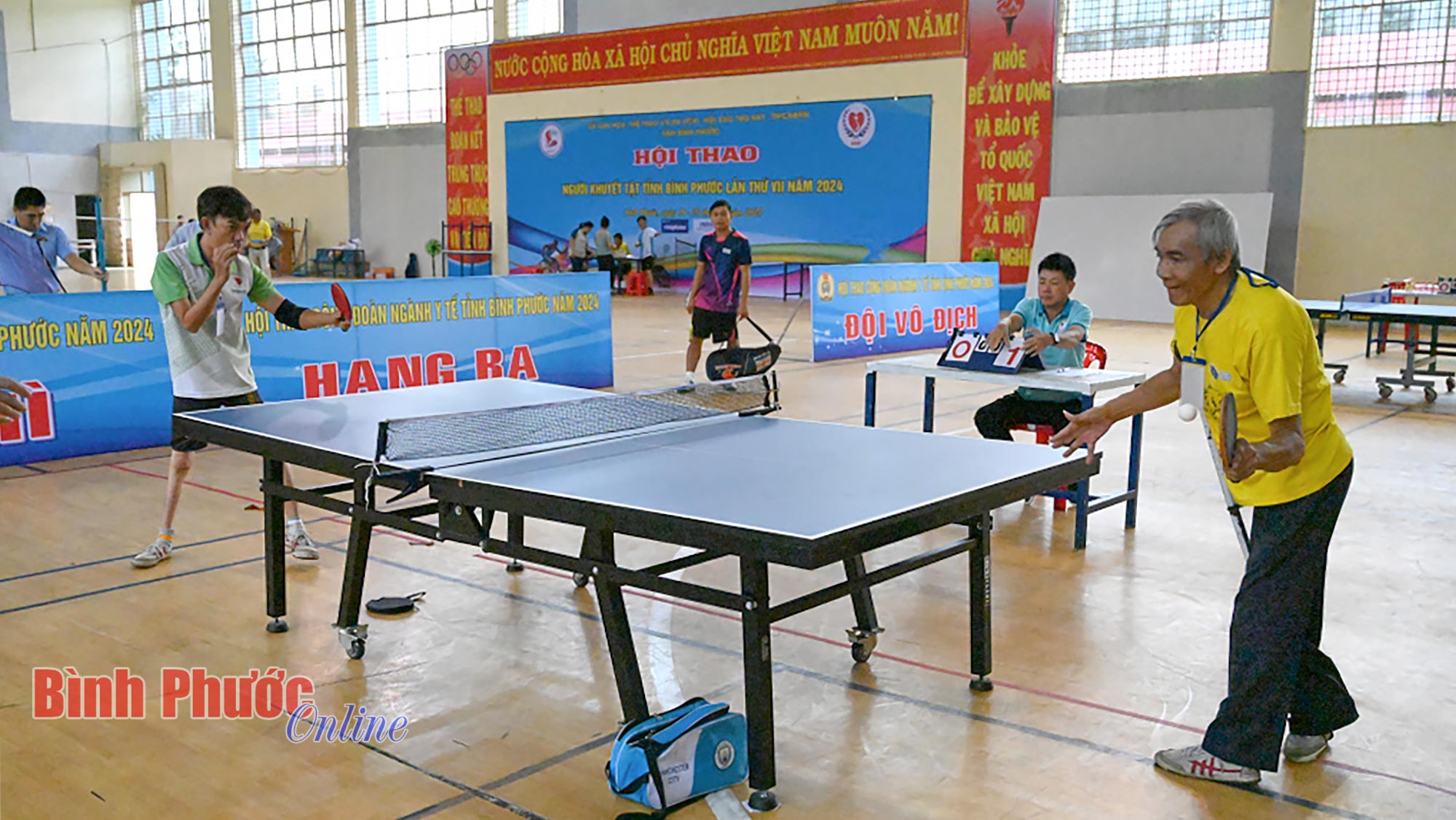 130 vận động viên tham gia hội thao người khuyết tật tỉnh Bình Phước