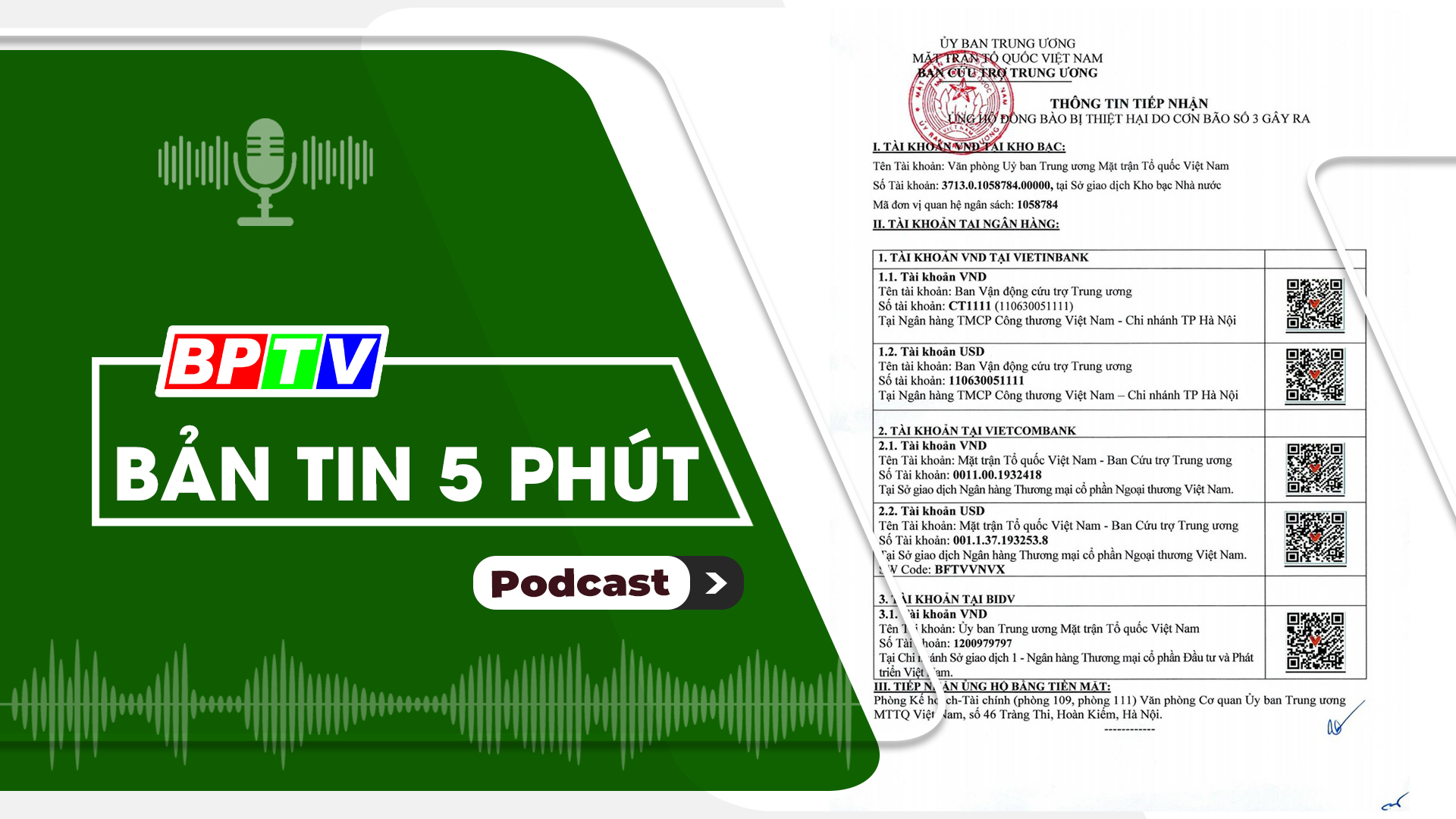 5 phút trưa nay 13-9-2024