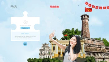 70 năm Ngày Giải phóng Thủ đô: Báo Nhân Dân ra mắt dự án ghép ảnh Cột cờ Hà Nội