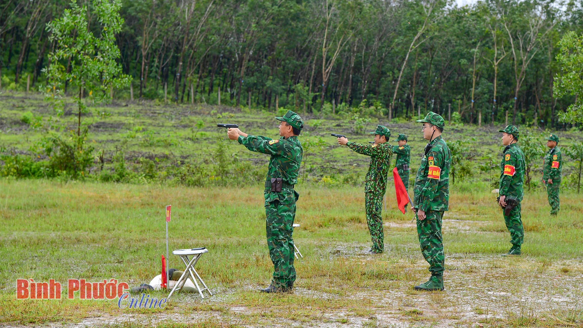 Bộ đội Biên phòng Bình Phước: Kiểm tra bắn đạn thật cho cán bộ, chiến sĩ
