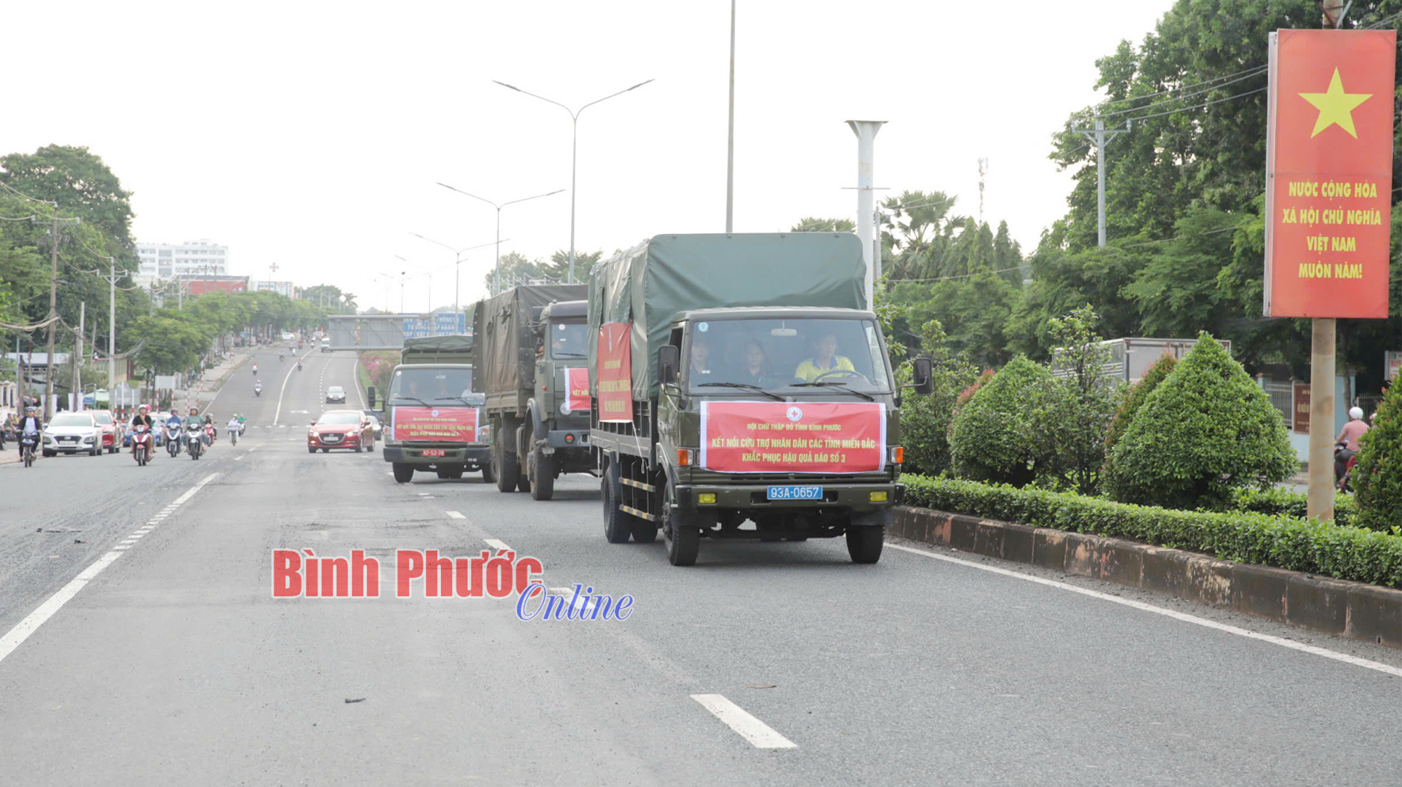 Bình Phước gửi yêu thương đến đồng bào vùng lũ phía Bắc