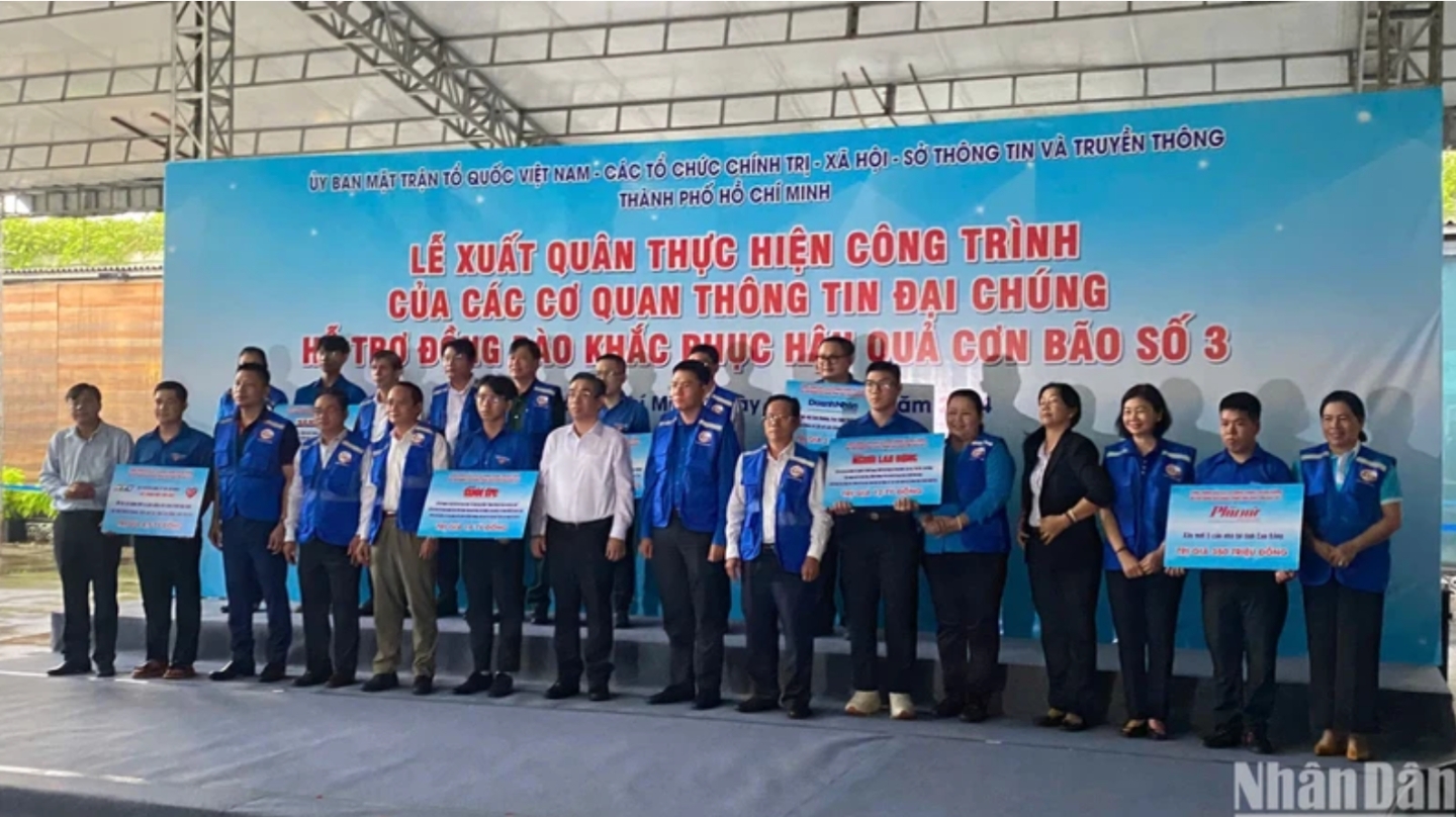 Các cơ quan báo chí triển khai hoạt động khắc phục bão, lũ ở miền bắc