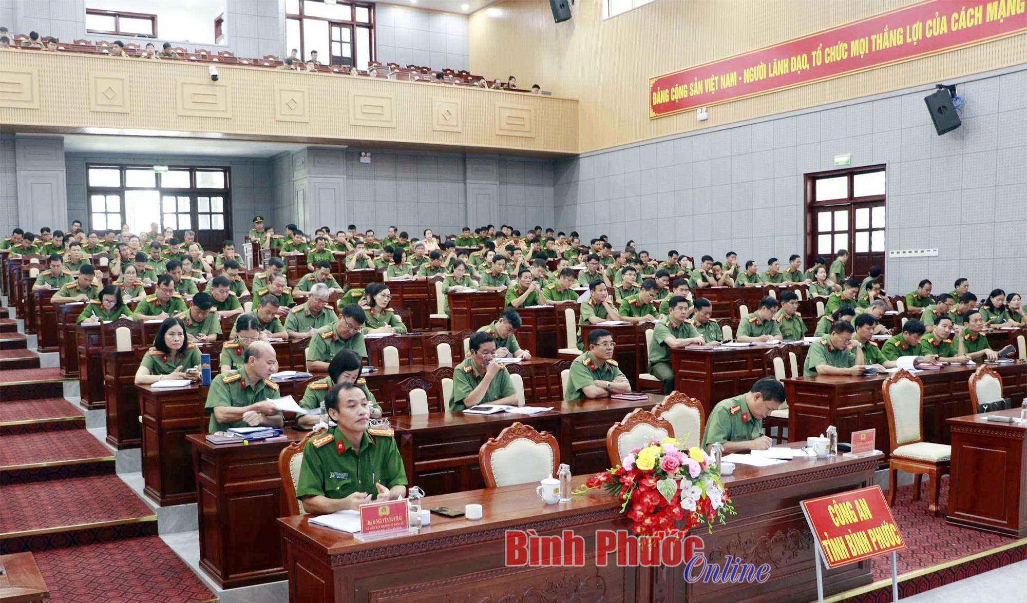 Công an tỉnh Bình Phước sinh hoạt chuyên đề quý III