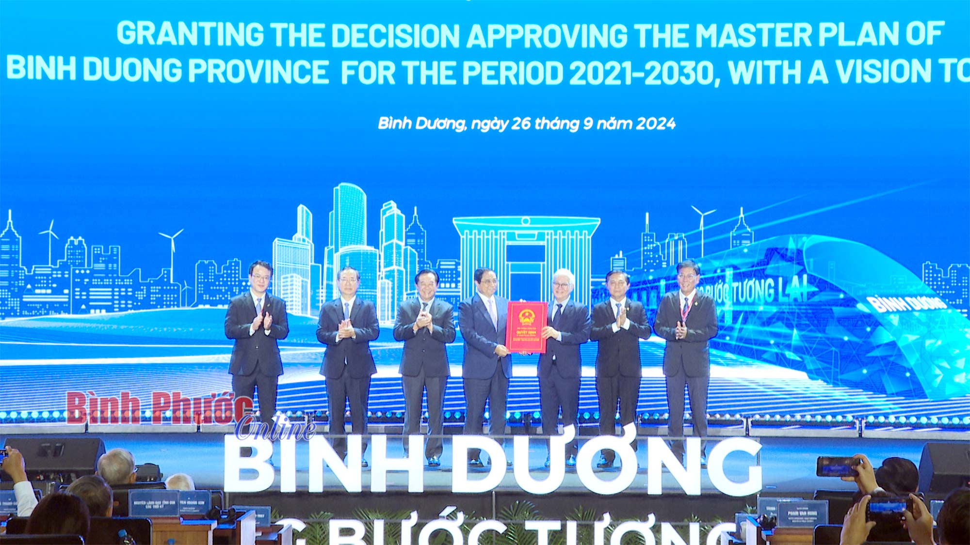 Công bố Quy hoạch tỉnh Bình Dương thời kỳ 2021-2030, tầm nhìn đến năm 2050