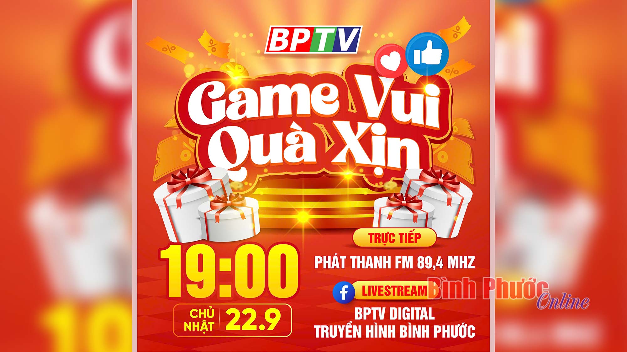 Game vui, quà xịn cùng BPTV