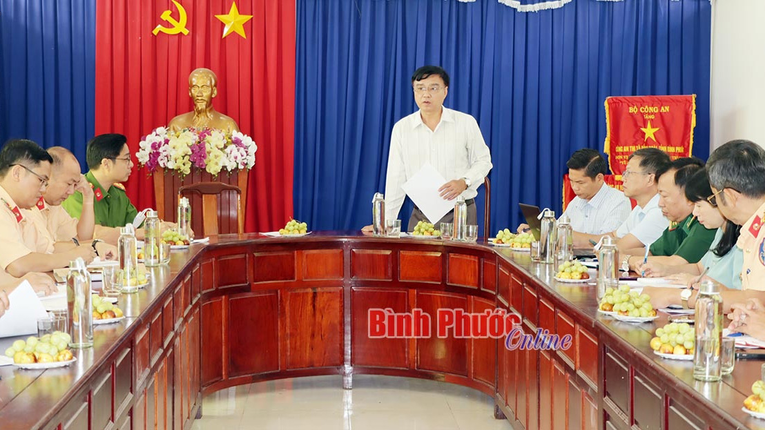 Giám sát về xử lý vi phạm hành chính lĩnh vực giao thông tại Đồng Xoài